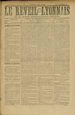 LE RÉVEIL LYONNAIS : n°16, pp. 1