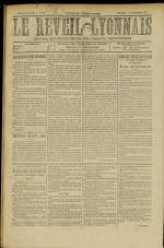 LE RÉVEIL LYONNAIS : n°20, pp. 1