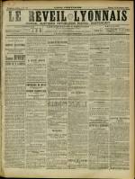 LE RÉVEIL LYONNAIS : n°105, pp. 1