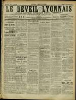 LE RÉVEIL LYONNAIS : n°108, pp. 1