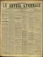 LE RÉVEIL LYONNAIS : n°128, pp. 1