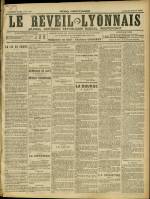 LE RÉVEIL LYONNAIS : n°149, pp. 1