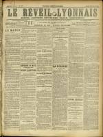 LE RÉVEIL LYONNAIS : n°163, pp. 1