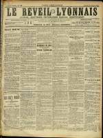 LE RÉVEIL LYONNAIS : n°168, pp. 1