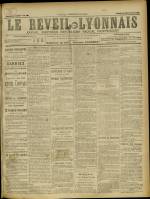 LE RÉVEIL LYONNAIS : n°181, pp. 1
