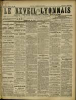 LE RÉVEIL LYONNAIS : n°190, pp. 1