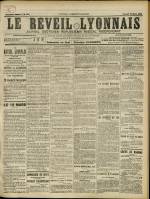LE RÉVEIL LYONNAIS : n°203, pp. 1