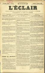 L'ECLAIR : n°101, pp. 1