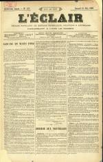 L'ECLAIR : n°137, pp. 1