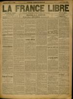 LA FRANCE LIBRE : n°1061, pp. 1