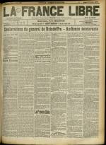 LA FRANCE LIBRE : n°1108, pp. 1