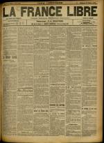 LA FRANCE LIBRE : n°1116, pp. 1