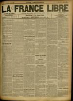 LA FRANCE LIBRE : n°1126, pp. 1