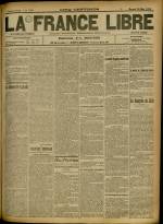 LA FRANCE LIBRE : n°1133, pp. 1