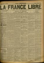 LA FRANCE LIBRE : n°1137, pp. 1