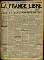 LA FRANCE LIBRE : n°1169, pp. 1