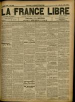 LA FRANCE LIBRE : n°1195, pp. 1