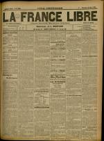 LA FRANCE LIBRE : n°1199, pp. 1