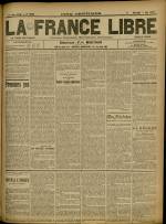 LA FRANCE LIBRE : n°1208, pp. 1