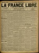 LA FRANCE LIBRE : n°1214, pp. 1