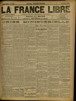 LA FRANCE LIBRE : n°1223, pp. 1