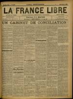 LA FRANCE LIBRE : n°1227, pp. 1