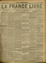 LA FRANCE LIBRE : n°1275, pp. 1