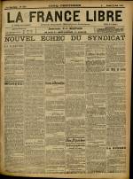 LA FRANCE LIBRE : n°1281, pp. 1