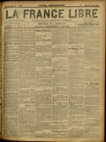 LA FRANCE LIBRE : n°1284, pp. 1