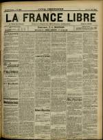 LA FRANCE LIBRE : n°1292, pp. 1
