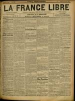 LA FRANCE LIBRE : n°1293, pp. 1