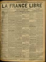 LA FRANCE LIBRE : n°1297, pp. 1