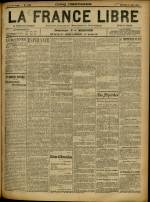 LA FRANCE LIBRE : n°1298, pp. 1