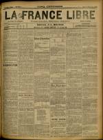 LA FRANCE LIBRE : n°1317, pp. 1