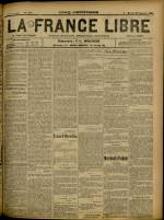 LA FRANCE LIBRE : n°1326, pp. 1