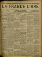 LA FRANCE LIBRE : n°1365, pp. 1