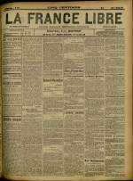 LA FRANCE LIBRE : n°1372, pp. 1