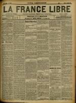 LA FRANCE LIBRE : n°1405, pp. 1