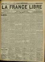 LA FRANCE LIBRE : n°1446, pp. 1