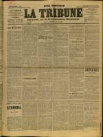 LA TRIBUNE : n°4, pp. 1