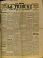 LA TRIBUNE : n°20, pp. 1