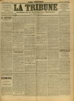 LA TRIBUNE : n°37, pp. 1
