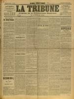 LA TRIBUNE : n°39, pp. 1