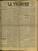 LA TRIBUNE : n°59, pp. 1