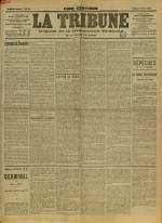 LA TRIBUNE : n°61, pp. 1