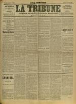 LA TRIBUNE : n°68, pp. 1