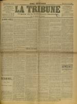 LA TRIBUNE : n°72, pp. 1