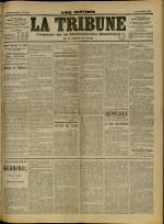 LA TRIBUNE : n°112, pp. 1
