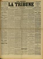 LA TRIBUNE : n°117, pp. 1