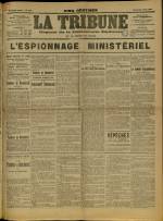 LA TRIBUNE : n°118, pp. 1